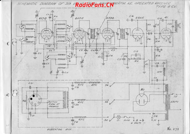 cb-model-6cv-6cv3-6v-dw-vib-1940 电路原理图.pdf_第3页