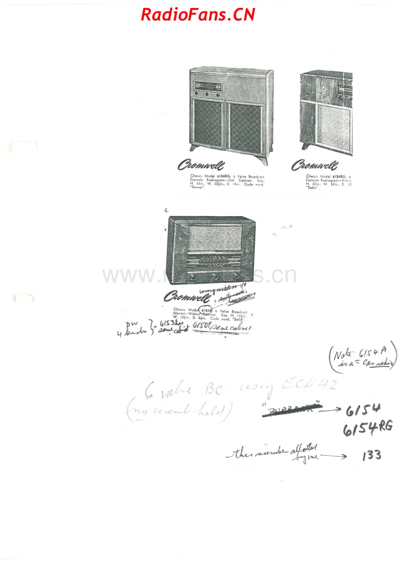 cb-model-6154a-6v-bc-battery-car-radio-1954 电路原理图.pdf_第3页