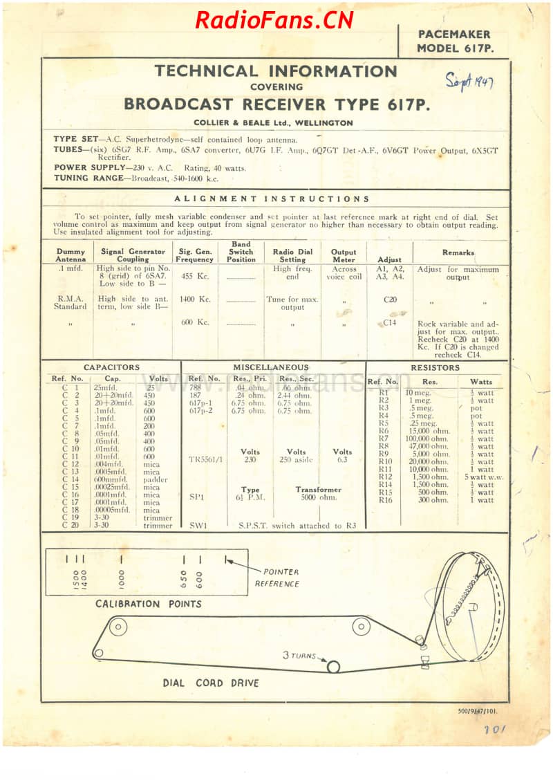cb-model-617p-6v-bc-ac-1947 电路原理图.pdf_第1页