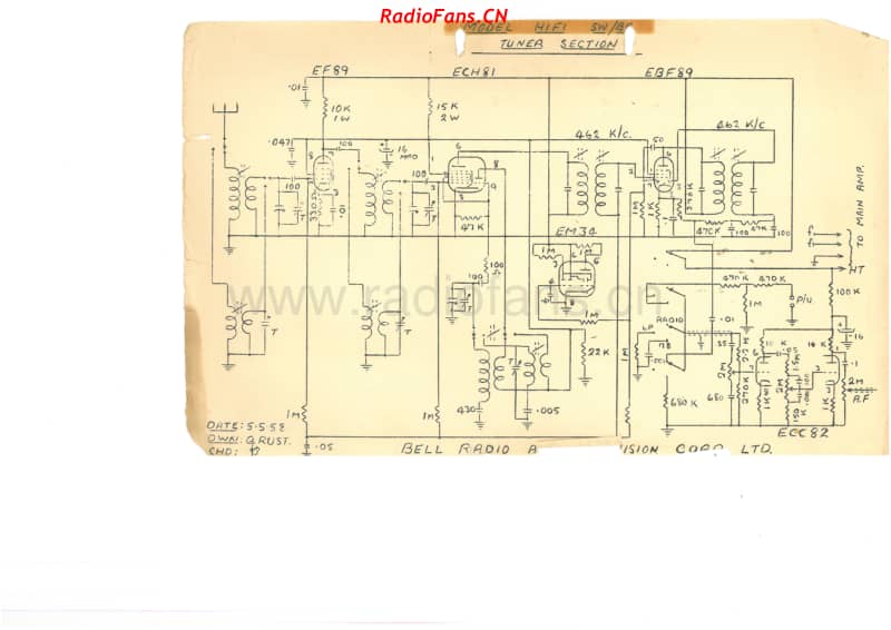 bell-hi-fi-sw-bc-10v-dw-ac-1958 电路原理图.pdf_第1页