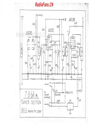 bell-7b61-a-6v-bc-ac-stereogram-19xx 电路原理图.pdf