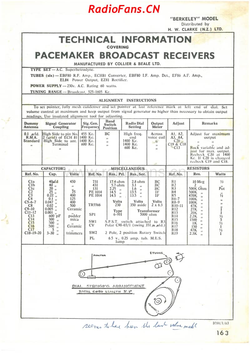 cb-pacemaker-model-berkeley-6v-bc-ac-1963 电路原理图.pdf_第1页