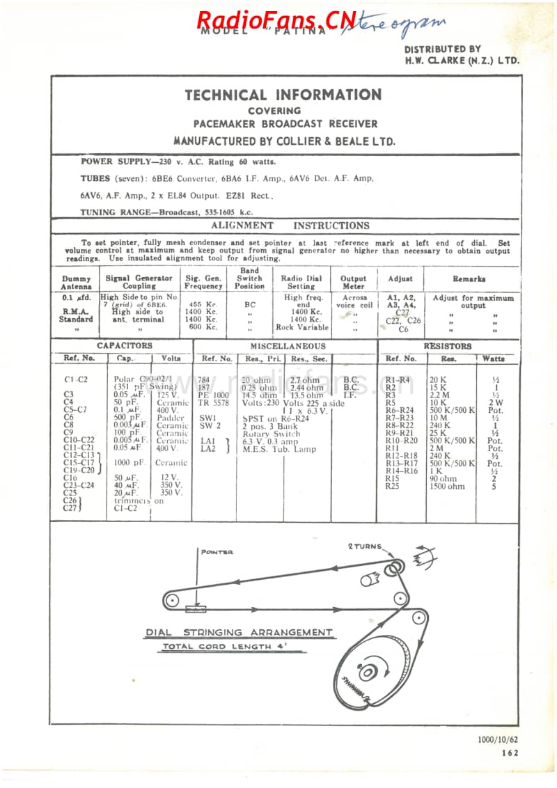 cb-pacemaker-model-patina-7v-bc-ac-1962 电路原理图.pdf_第1页
