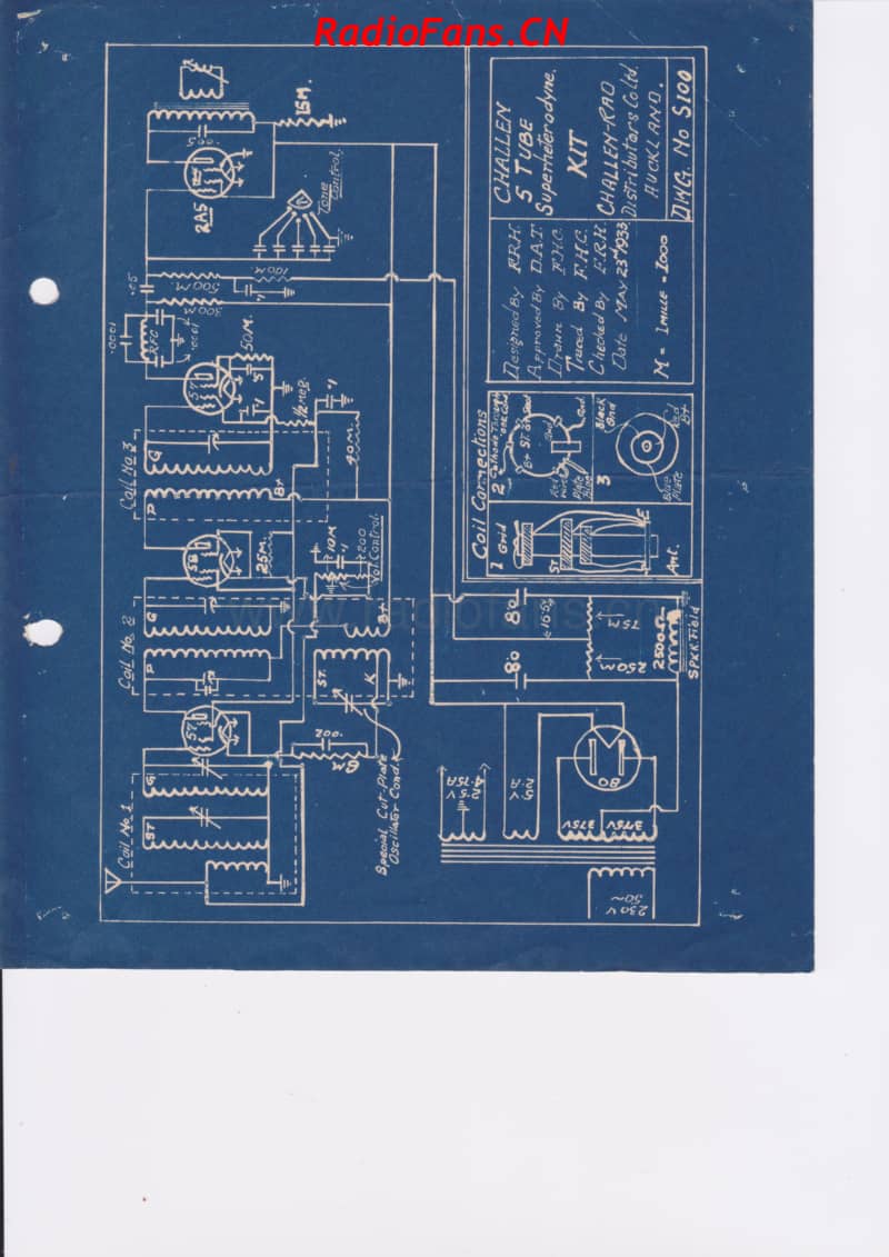 Challen-5-Super-kit-1933 电路原理图.pdf_第1页