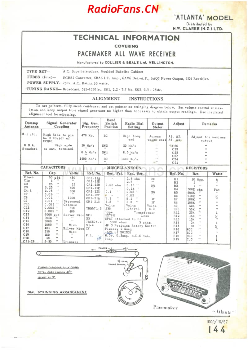 cb-pacemaker-model-atlanta-5v-aw-ac-1957 电路原理图.pdf_第1页