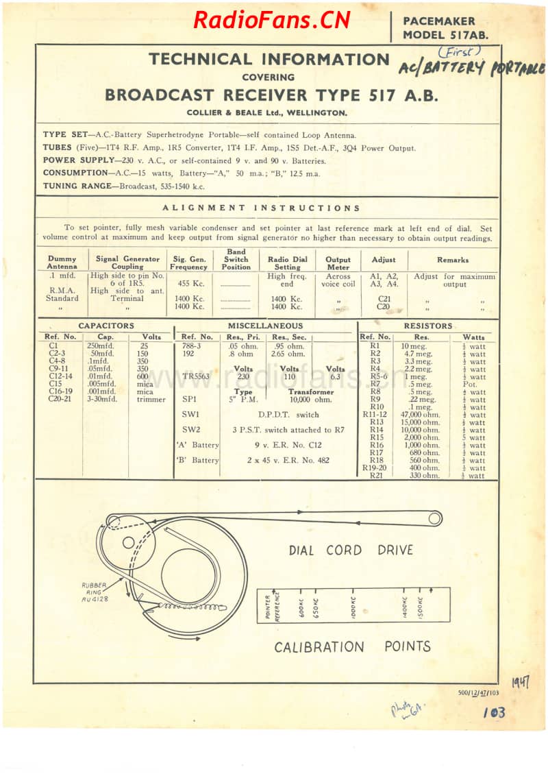 cb-model-517ab-5v-bc-ac-battery-1947 电路原理图.pdf_第1页