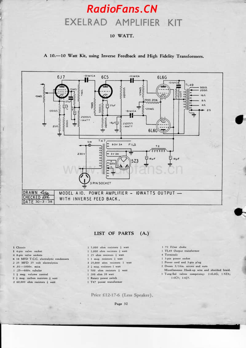Exelrad-A10-amp-1938 电路原理图.pdf_第1页