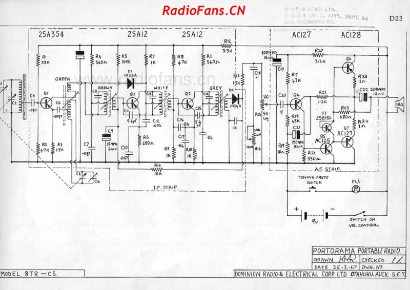 dreco-portorama-8tr-cs-portable-radio-1967 电路原理图.pdf_第1页