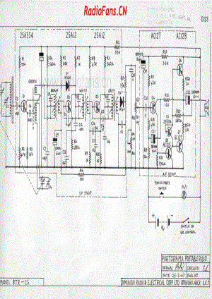 dreco-portorama-8tr-cs-portable-radio-1967 电路原理图.pdf
