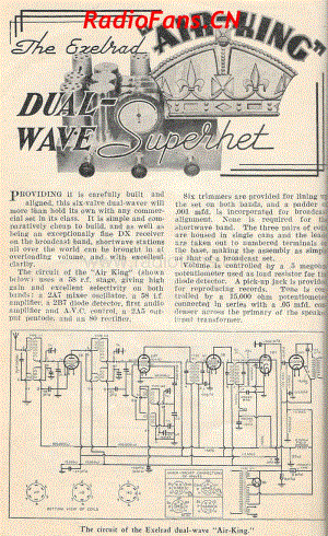 Exelrad-Air-King-6V-DW-AC-1935 电路原理图.pdf