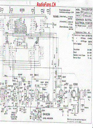 dreco-transcriptor-1957 电路原理图.pdf