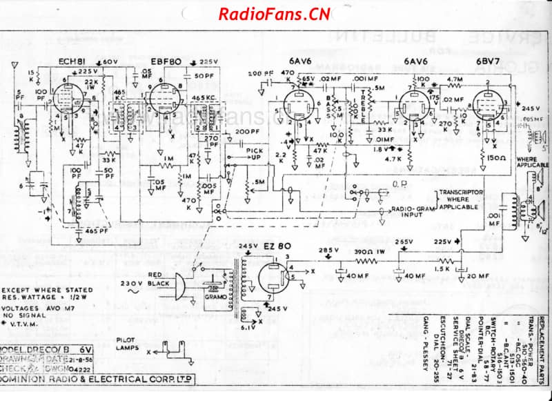 dreco-la-gloria-radiogram-6v-1956 电路原理图.pdf_第2页