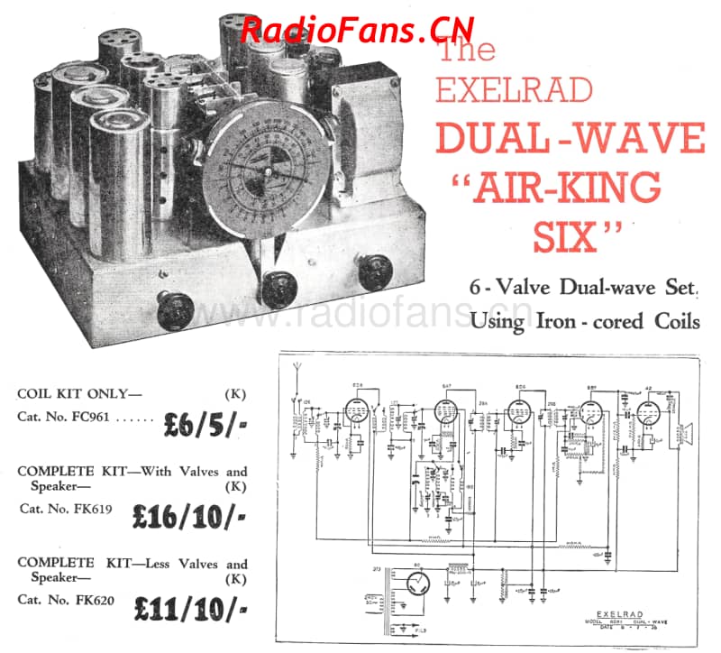 Exelrad-6DXI-Air-King-6V-DW-AC-1936 电路原理图.pdf_第1页