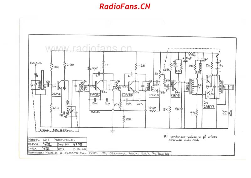 dreco-627-6t-1960 电路原理图.pdf_第1页