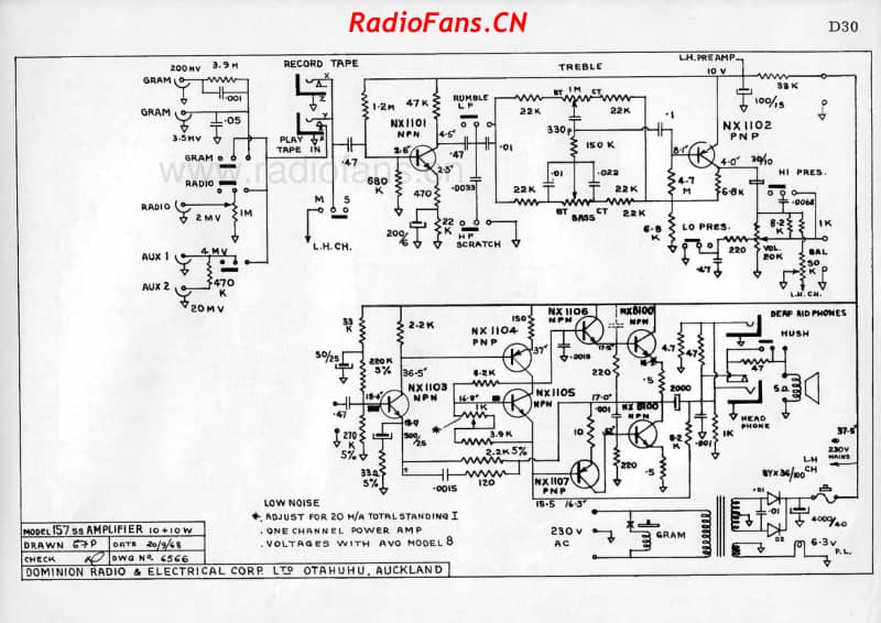 dreco-model-157-ss-amplifier-1010w-1968 电路原理图.pdf_第1页