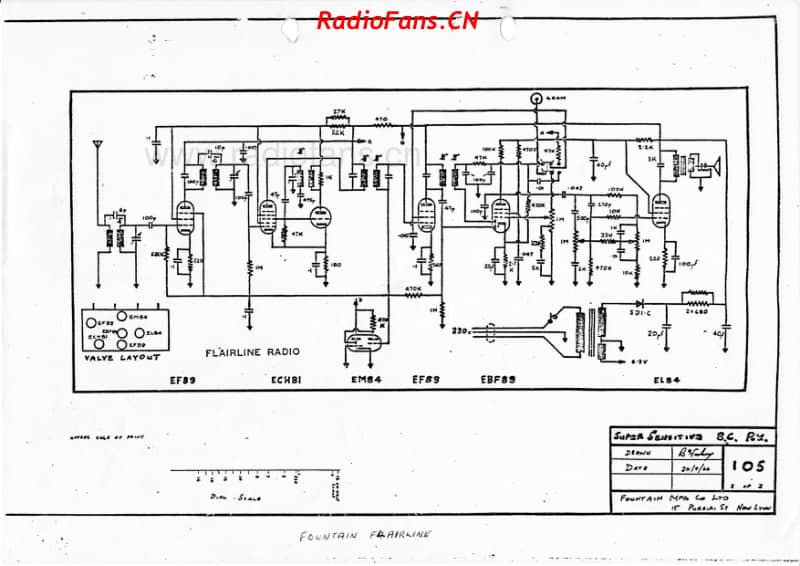 Fountain-Flairline-1966 电路原理图.pdf_第1页