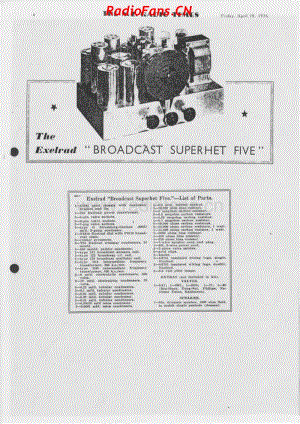 Exelrad-Broadcast-Superhet-Five-5V-BC-AC-1936 电路原理图.pdf