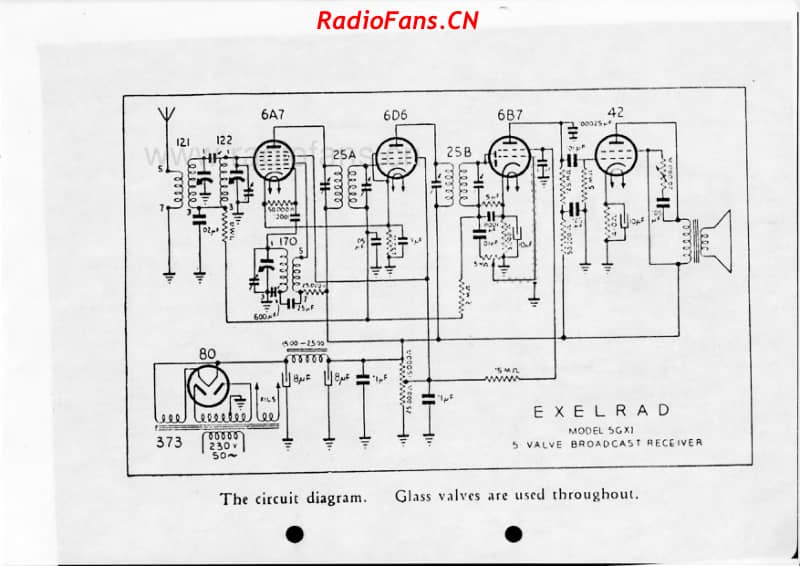 Exelrad-Broadcast-Superhet-Five-5V-BC-AC-1936 电路原理图.pdf_第2页
