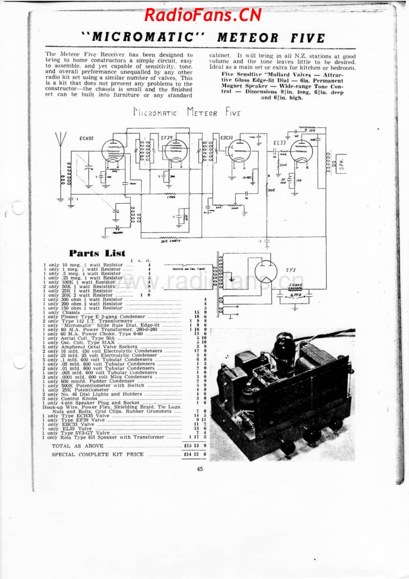 FJW-Fear-Micromatic-Meteor-Five-c1948 电路原理图.pdf_第1页