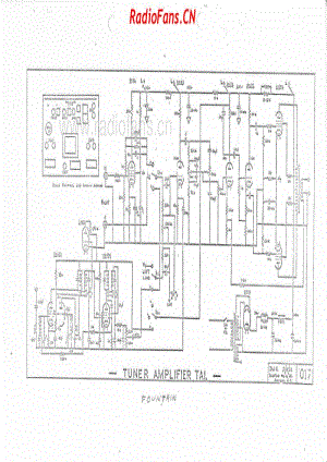 Fountain-TA1-tuner-amplifier-1964 电路原理图.pdf
