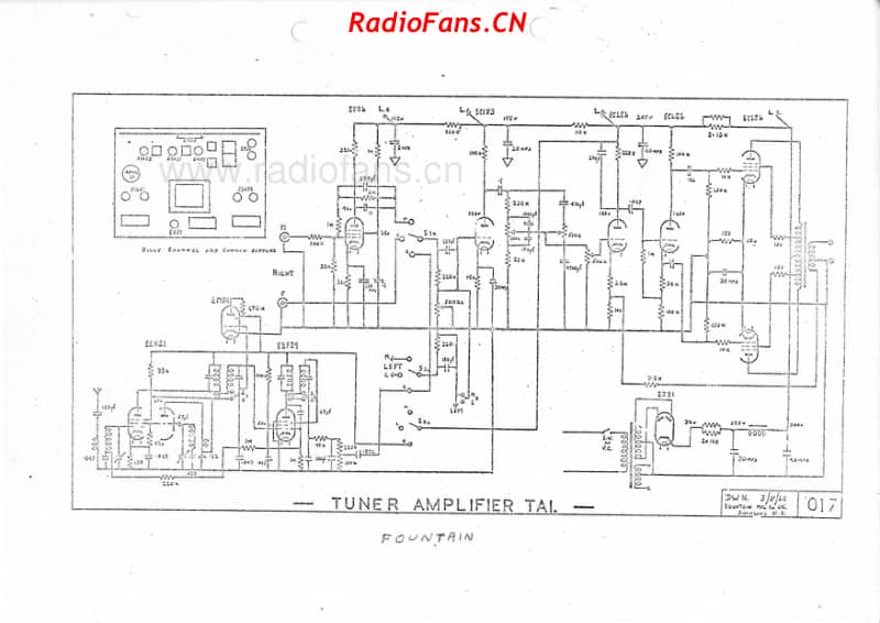 Fountain-TA1-tuner-amplifier-1964 电路原理图.pdf_第1页