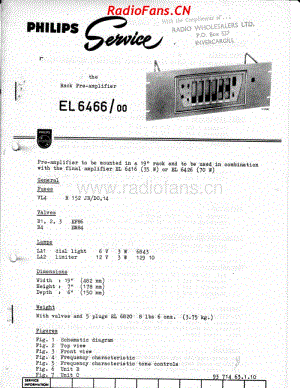 Philips-EL6466-preamp 电路原理图.pdf