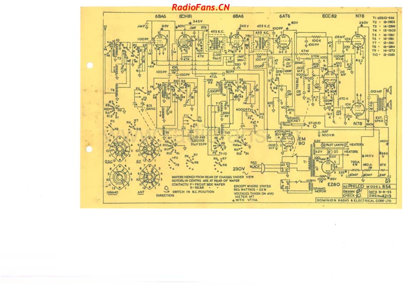 Philco-model-854-radiogram-8V-AW-AC-1955- 电路原理图.pdf_第2页