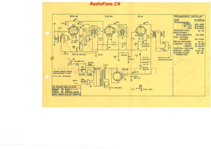 Philco-model-804-clock-radio-4V-BC-AC-1954- 电路原理图.pdf_第2页