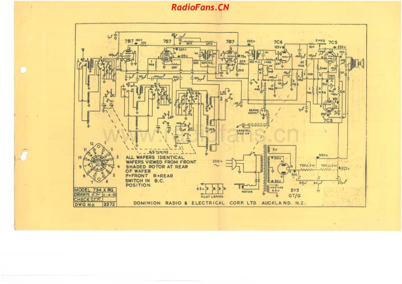 Philco-model-734-X-RG-radiogram-7V-AW-AC-1950 电路原理图.pdf_第2页