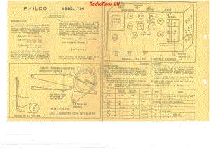 Philco-model-734-X-RG-radiogram-7V-AW-AC-1950 电路原理图.pdf