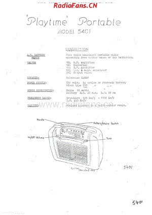 HMV-5401-Playtime-portable-5V-BC-AC-Battery-1954 电路原理图.pdf
