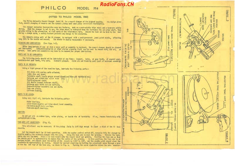 Philco-model-M4-record-changer-for-model-1860-radiogram 电路原理图.pdf_第1页