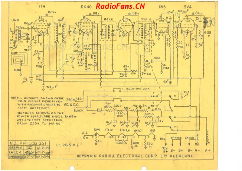 Philco-model-351-5V-BC-AC-Battery-1949 电路原理图.pdf_第2页