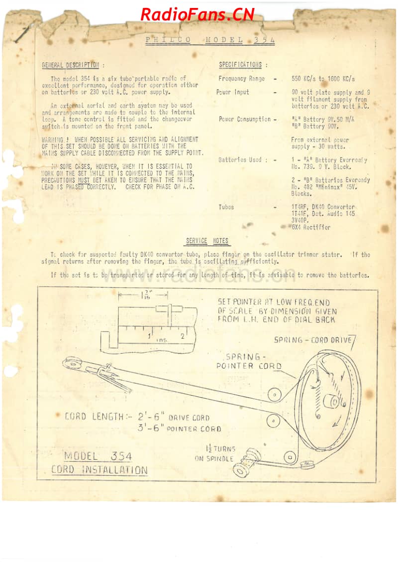 Philco-model-354-5V-BC-AC-bat-1951 电路原理图.pdf_第2页