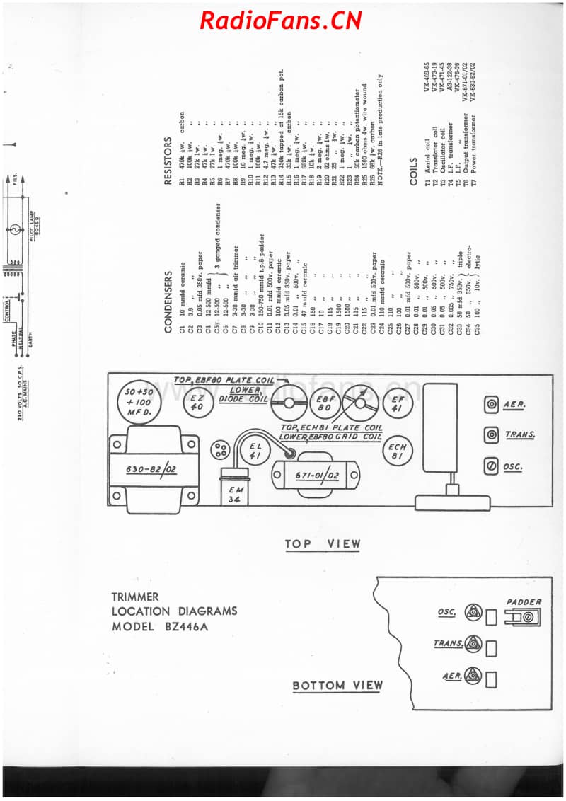Philips-BZ446A-5V-BC-AC-195x 电路原理图.pdf_第3页