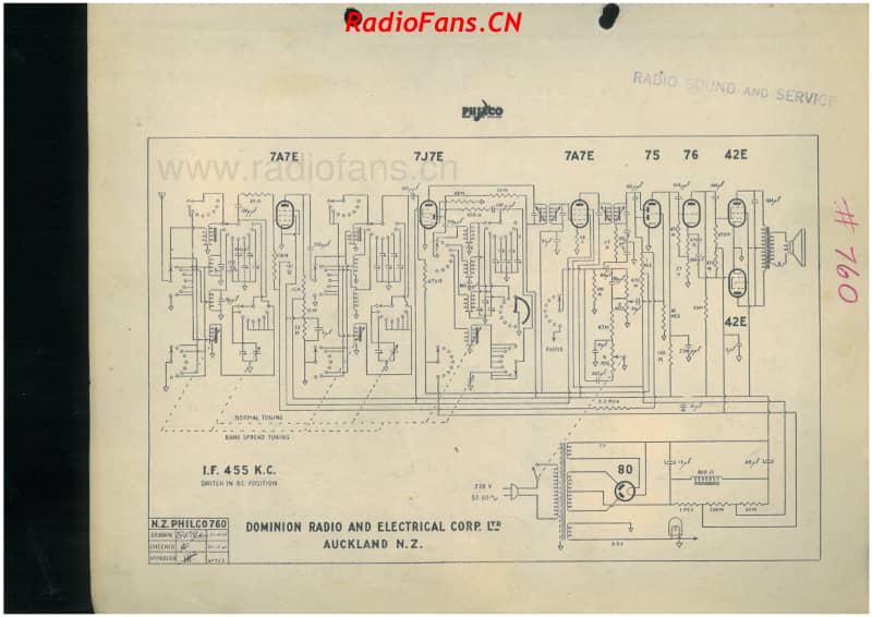 Philco-model-760-8V-BS-AC-1942 电路原理图.pdf_第1页