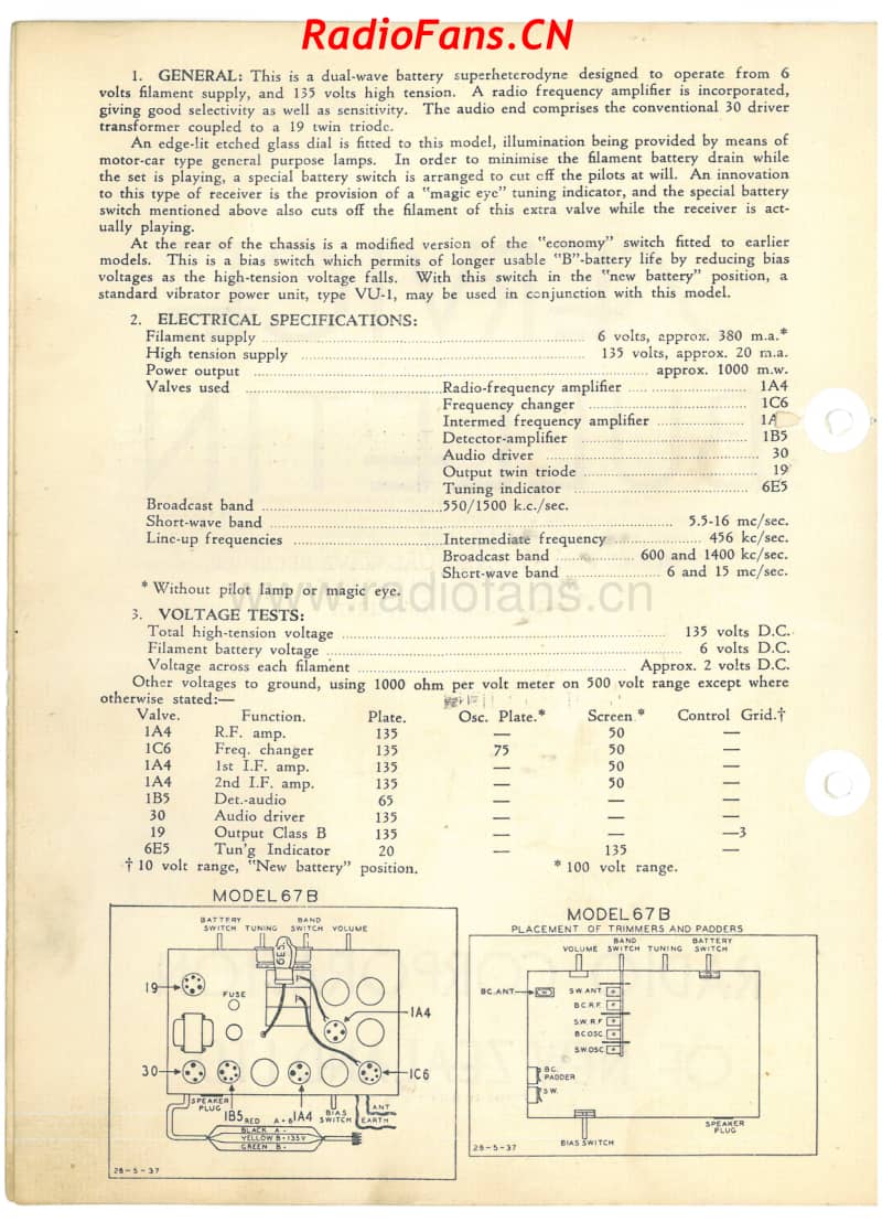RCNZ-model-67B-6V-DW-Battery-1937 电路原理图.pdf_第2页