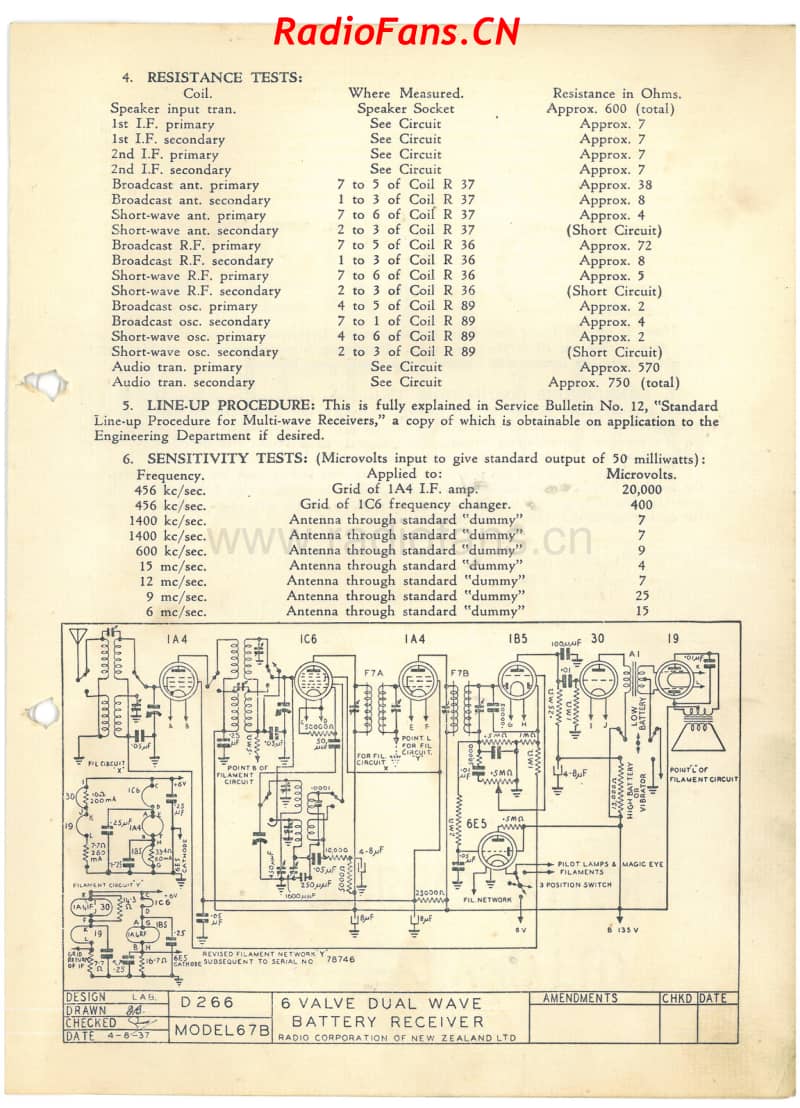 RCNZ-model-67B-6V-DW-Battery-1937 电路原理图.pdf_第3页