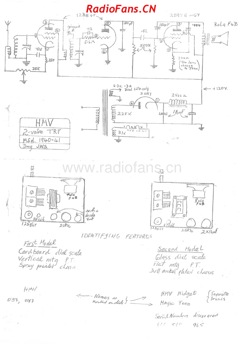 HMV-Midget-2V-TRF-BC-AC-1940-41 电路原理图.pdf_第1页