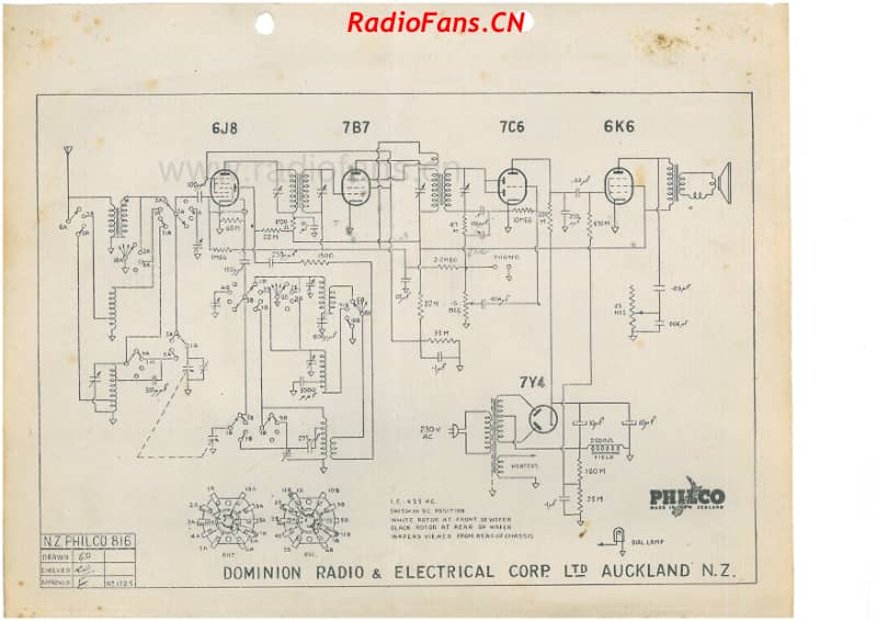 Philco-model-816-5V-AW-AC-1947- 电路原理图.pdf_第3页