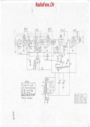 Philips-666D-6V-DW-AC-1934-5- 电路原理图.pdf