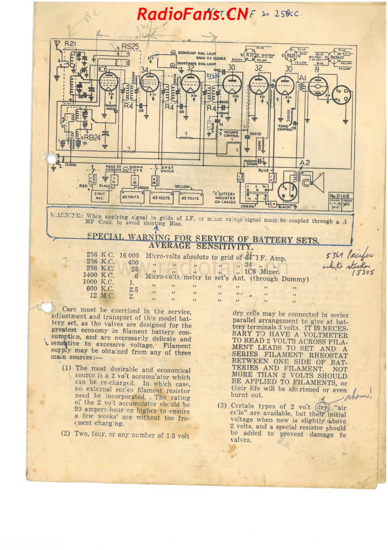 RCNZ-model-7BD-Courtenay-Pacific-7V-DW-Battery-1935 电路原理图.pdf_第3页