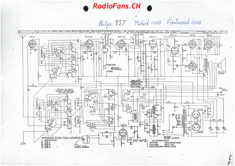 Philips-937Mullard-1100Fleetwood-1100-10V-AW-AC-19xx 电路原理图.pdf_第1页