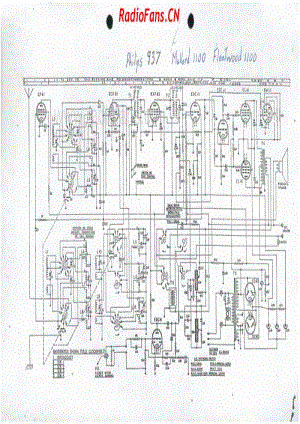 Philips-937Mullard-1100Fleetwood-1100-10V-AW-AC-19xx 电路原理图.pdf