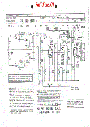 Murphy-SA1-stereo-adaptor-unit-3V-AC-1958 电路原理图.pdf