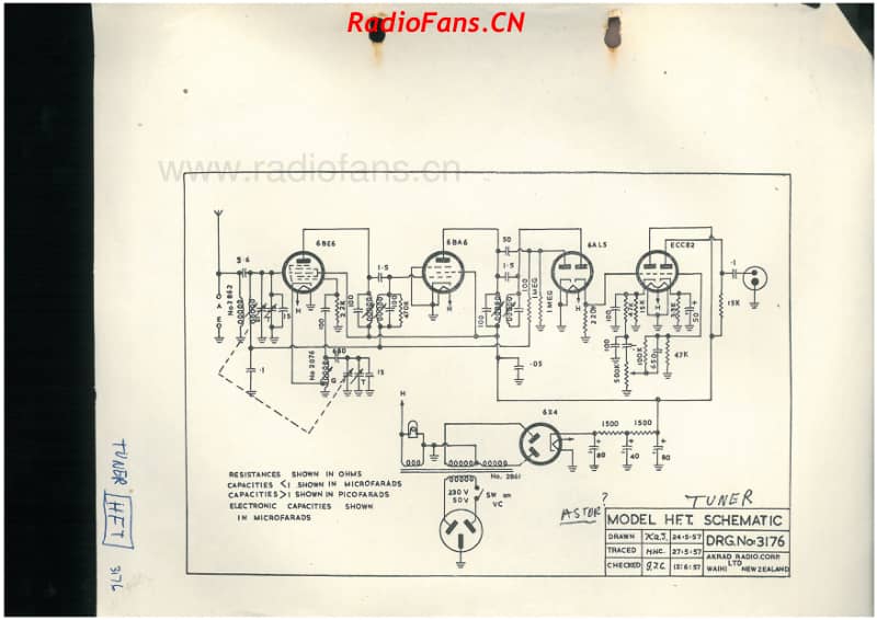 PYE-HFT-Astor-HFT-tuner-1957 电路原理图.pdf_第1页