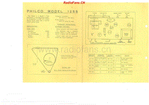 Philco-model-1255-radiogram-5V-BC-AC-1953- 电路原理图.pdf