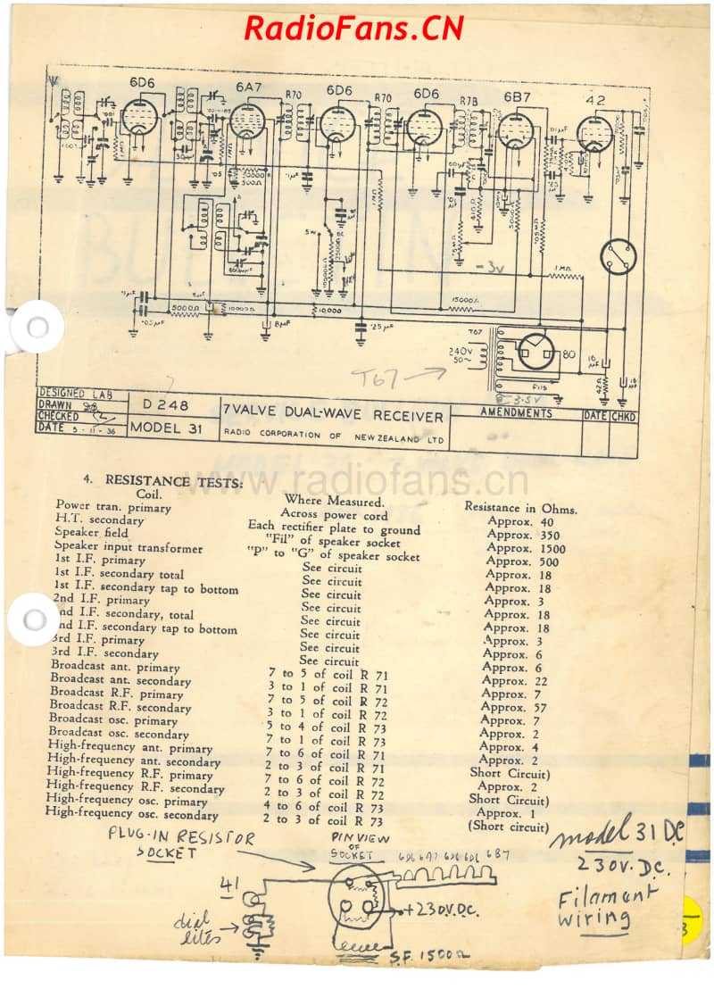 RCNZ-model-31-7V-DW-AC-1936 电路原理图.pdf_第3页