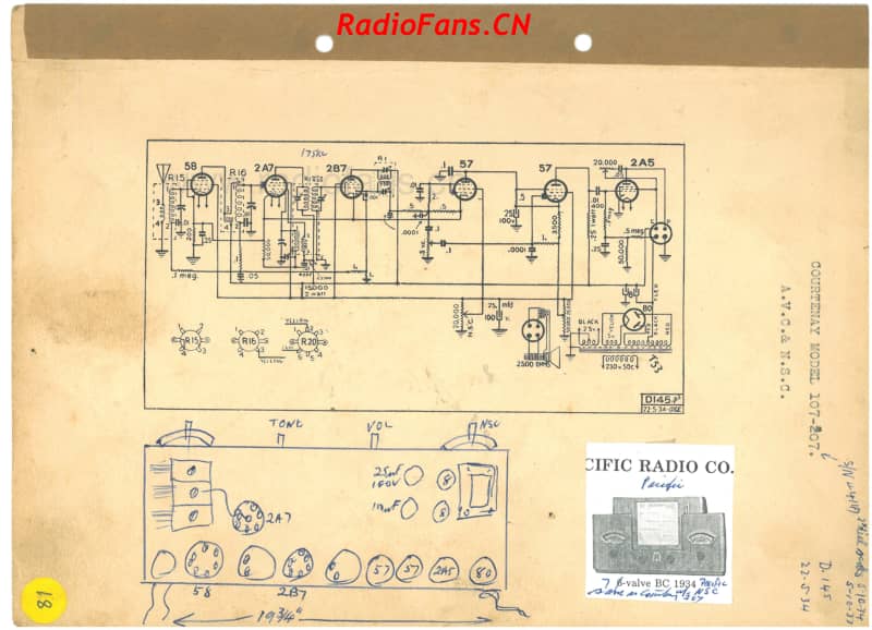 RCNZ-model-107-207-Courtenay-Pacific-7V-BC-AC-1934 电路原理图.pdf_第1页
