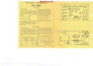 Philco-model-853-radiogram-8V-AW-AC-1954- 电路原理图.pdf